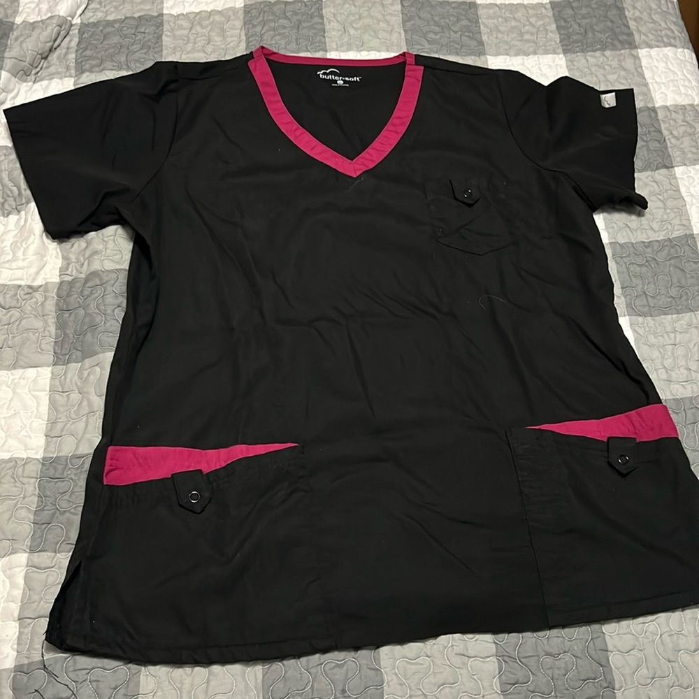 ButterSoft Scrub Top S04
